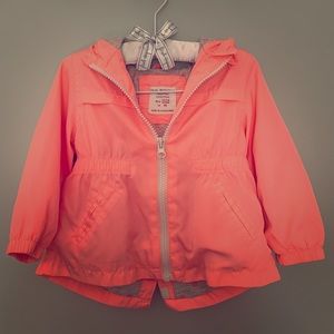Zara Babygirl windbreaker jacket size 12-18 months
